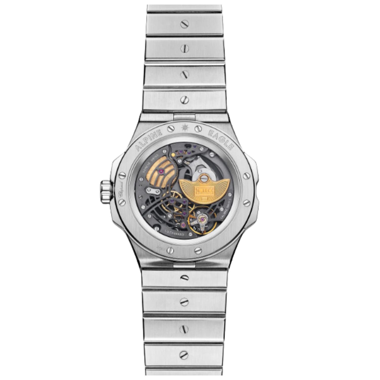 Chopard Alpine Eagle 41 XP TT 41mm, Skeleton Dial, Automatic Movement, Titanium Case, Titanium Bracelet Watch 298630-3001